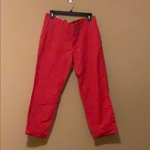 Red pants